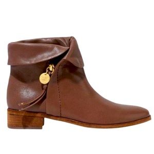 See By Chloe Brown Masha Boots 38.5 (NIB)